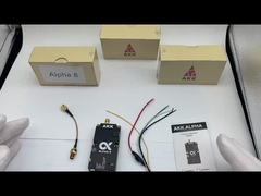 AKK 8W VTX Alpha8 เครื่องส่งวิดีโอไร้สาย 80CH 5.8G 8W 5W 3W 1W การสนับสนุนพลังงานเสียงสมาร์ท