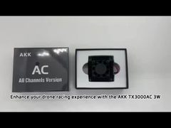 AKK 5.8G 3W Ultra RC FPV VTX 3000mW 80CH เครื่องสํารอง Drone การส่งวิดีโอระยะไกล
