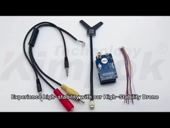 รองรับ VRX 2.2G FatShark Skyzone และแว่นตาอื่นๆ พร้อมโมดูลรับสัญญาณ 8 ช่อง