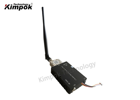 10 กม. - 20 กม. เครื่องส่งและรับสัญญาณ AV ไร้สาย LOS FPV 5 วัตต์