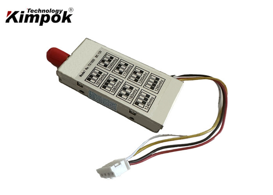 1.2G FPV Drones เครื่องส่งวิดีโอ 10km AV Wireless Sender ติดตามเวลาจริง