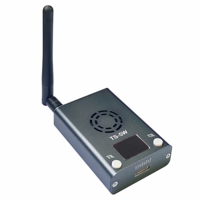 เครื่องส่งและรับสัญญาณวิดีโอ UAV 5.8G 5W การส่งสัญญาณเสียงและวิดีโอ 5.8Ghz สำหรับโดรน FPV VTX