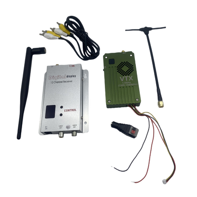 1.5Ghz 8W FPV VTX VRX Drones การแข่งขัน 1505M-1680M เครื่องส่งและรับวิดีโอไร้สาย