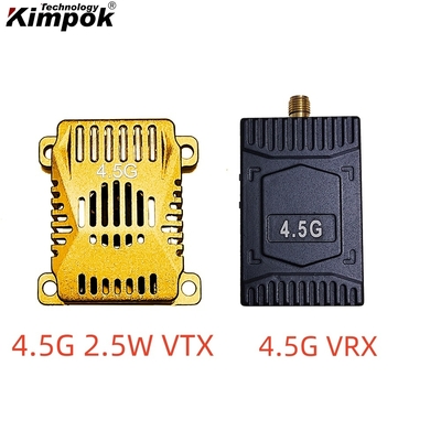 2.5W พลังงานส่ง 4.5G เครื่องส่งและรับวิดีโอแบบแอนาล็อก สําหรับ 1 Vp-p FM Audio Video Output
