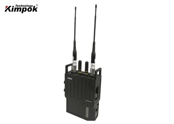 การจัดระเบียบตนเอง COFDM IP Mesh Nodes ระยะไกลสำหรับยานพาหนะ Manpack 2 วัตต์