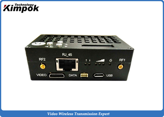 RS233 RS485 Video Sender ผ่านอีเทอร์เน็ต 1W Wireless TDD COFDM