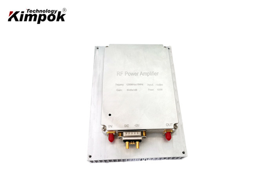 เครื่องขยายเสียง RF 100W พลังงานสูง 60dBm 1250MHz สำหรับอุปกรณ์ไร้สาย