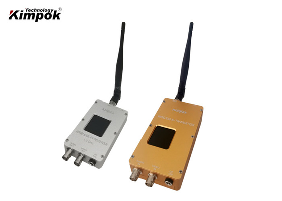 8 ช่องทาง Analog Wireless Video Transmitter และ Receiver 1200Mhz