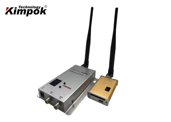 1.2 Ghz 5W มินิ Fpv Video Transmitter 4 CHs อานาล็อกไร้สาย AV Link 100g