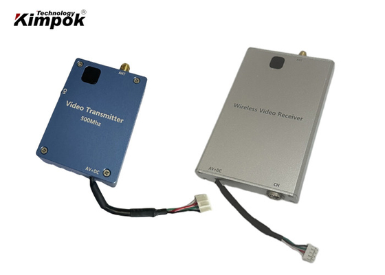 500Mhz FPV UAV Video Transmitter 20km ระยะไกลไร้สาย วิดีโอ TX VRX