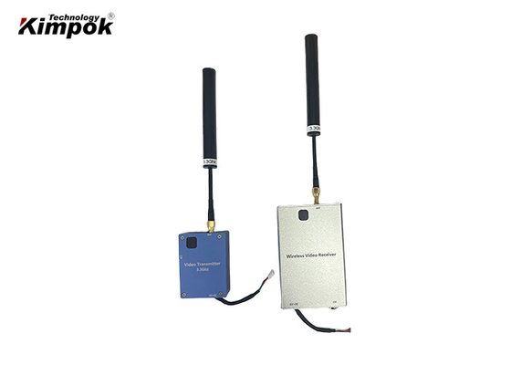 3.3Ghz 8CHs FPV Video Transmitter 20km VTX VRX เครื่องรับสําหรับการแข่งขัน RC