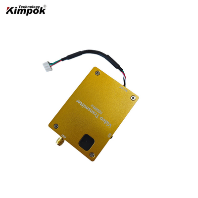 เครื่องรับส่งวีดีโอไร้สายขนาดเล็ก FPV ขนาด 4W ด้วยความรู้สึกในการรับ -85dBm