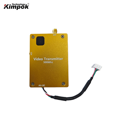 1 Vp-p FM Audio Output 600Mhz เครื่องส่งวีดีโอ UAV สําหรับนักบินโดรนมืออาชีพ