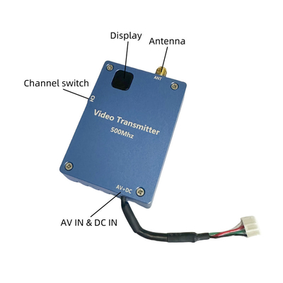 FM Modulation แผนความถี่ใหม่ KP-500 TX 2W VTX สําหรับการส่งทางไกล