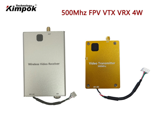 600Mhz Analog Video Transmitter 4W การปรับปรุงพลังงานการส่ง FM