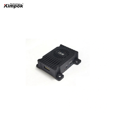 3.3GHz 4W ระยะไกล Fpv Vtx เครื่องส่งวีดีโอไร้สายและเครื่องรับ