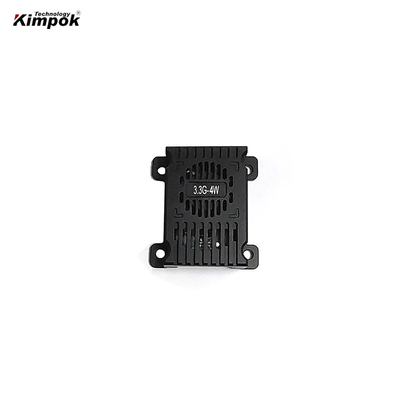 3.3GHz 4W ระยะไกล Fpv Vtx เครื่องส่งวีดีโอไร้สายและเครื่องรับ
