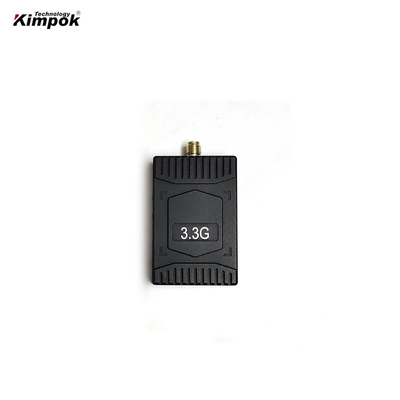 3.3GHz 4W ระยะไกล Fpv Vtx เครื่องส่งวีดีโอไร้สายและเครื่องรับ