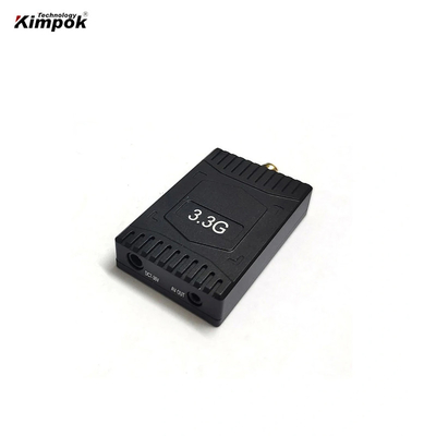 3.3GHz 4W ระยะไกล Fpv Vtx เครื่องส่งวีดีโอไร้สายและเครื่องรับ