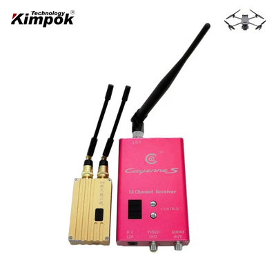 40km 1.2Ghz 8W FPV Drone VTX Video Link 8 ช่องทาง