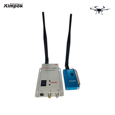 1.5G 1.5W เครื่องรับวิดีโอ สัญญาณอนาล็อก เครื่องส่งไร้สายและเครื่องรับ VRX สําหรับ Drones FPV