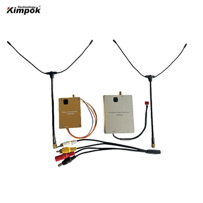 300Mhz 4W vtx fpv Drone เครื่องส่งเสียงวีดีโอไร้สาย เครื่องรับ 8 ช่อง ระยะยาว