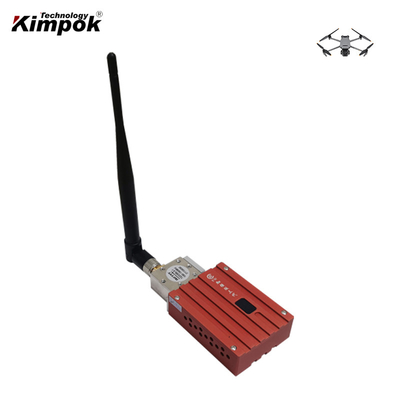 สีแดง 1.2Ghz 8W ดิจิตอล Vtx Fpv ด้วย 8 ช่องทาง