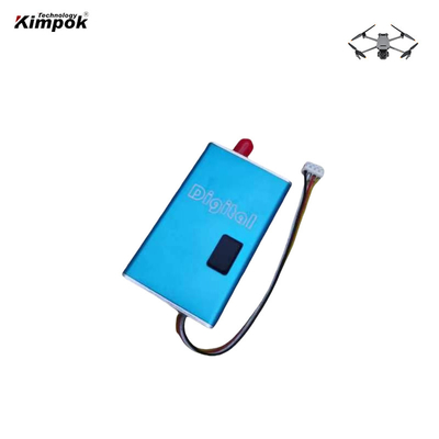 1.5Ghz 5W มินิระยะไกล fpv vtx เครื่องส่งและรับวิดีโอ 5W เครื่องส่งวิดีโอไร้สายสําหรับ Drones