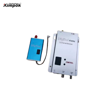 1.5Ghz 5W มินิระยะไกล fpv vtx เครื่องส่งและรับวิดีโอ 5W เครื่องส่งวิดีโอไร้สายสําหรับ Drones