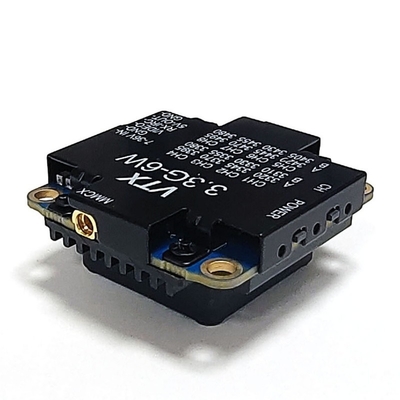 3.3Ghz 6W เครื่องส่งเสียงวีดีโอไร้สาย 3.3G UAV FPV VTX การส่งวีดีโอสําหรับ RC Drone