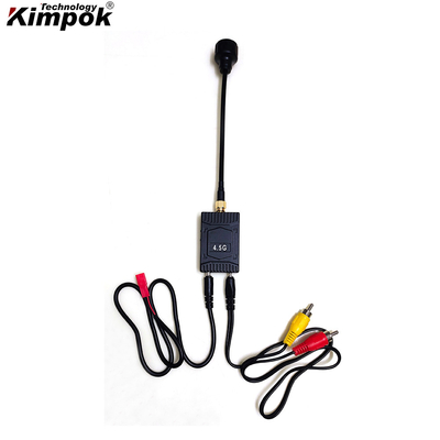 เครื่องรับวิดีโอ UAV 4.5G เครื่องรับวิดีโอไร้สาย FPV VRX 4.5Ghz รับสัญญาณวิดีโอ 20 กม. พร้อม 16 ช่อง
