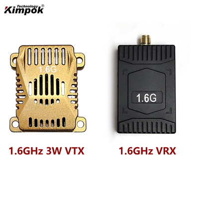 เครื่องส่งวีดีโอแบบแอนาล็อก 3W สําหรับความถี่ 1450MHz-1825MHz 1.6G VTX 16CH