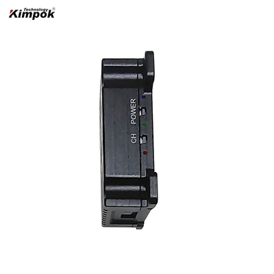 เครื่องส่งสัญญาณวิดีโอ FPV 1.2G 2W เครื่องส่งสัญญาณภาพโดรน 1.2Ghz VTX พร้อมแหล่งจ่ายไฟ DC 12V