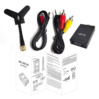 ตัวรับสัญญาณวิดีโออนาล็อกประสิทธิภาพสูง 1.2G VRX ตัวรับสัญญาณ FPV VRX ความถี่ 1.2GHz สำหรับอุปกรณ์เสริมโดรน