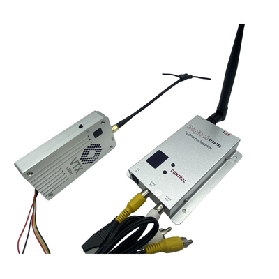 เครื่องส่งและรับสัญญาณวิดีโอไร้สาย FPV 1.5G 5W ระยะไกล 20 กม. VTX VRX RC Racing