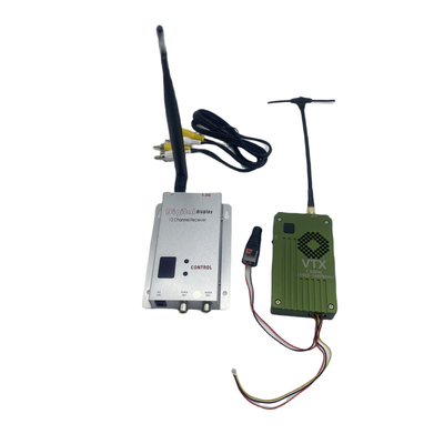 1.5Ghz 8W FPV VTX VRX Drones การแข่งขัน 1505M-1680M เครื่องส่งและรับวิดีโอไร้สาย