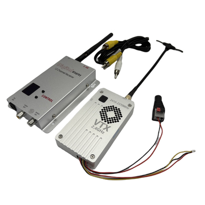 2.4G 2W FPV / เครื่องส่งวิดีโอ Drone สําหรับ RC Drone ระยะยาว LOS Transmission 8CH