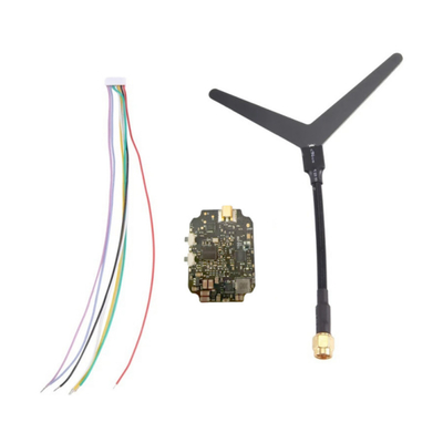 เครื่องส่งสัญญาณวิดีโอไร้สาย 1.2Ghz 2W 1.2G Drone VTX FPV Video Link รองรับโปรโตคอล IRC
