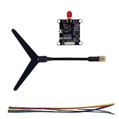เครื่องส่งสัญญาณวิดีโอไร้สาย FPV Drone 1.2Ghz 1.2G 1.6W RF Power VTX 8 ช่อง