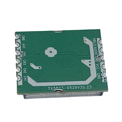 เครื่องส่งสัญญาณวิดีโอ UAV 5.8Ghz 5823S TX จ่ายไฟ DC 5V 4900MHz-6060MHz VTX