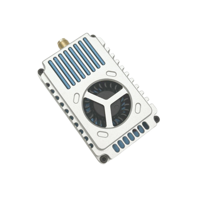 40 กิโลเมตร ระยะไกลไร้สาย VTX 1.2Ghz 10W UAV เครื่องส่งวิดีโอ FPV VTX Video Link 9CH