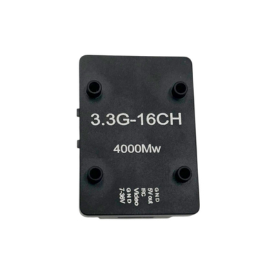 เครื่องส่งสัญญาณวิดีโอไร้สาย FPV 3.3Ghz 4W 16CH สำหรับอุปกรณ์เสริมโดรนแข่ง FPV รองรับ IRC