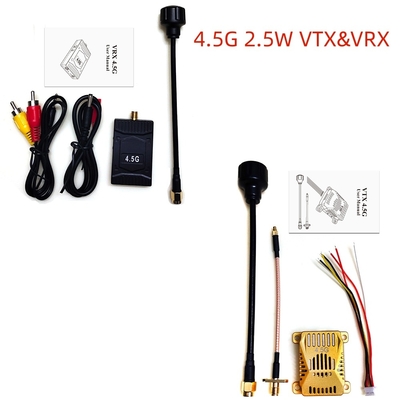 2.5W พลังงานส่ง 4.5G เครื่องส่งและรับวิดีโอแบบแอนาล็อก สําหรับ 1 Vp-p FM Audio Video Output