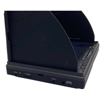 5.8G FPV Monitor พร้อม 40CH DVR 4.3 นิ้ว 16:9 LCD Display NTSC/PAL การค้นหาอัตโนมัติการบันทึกวิดีโอสําหรับ RC FPV Multicopter