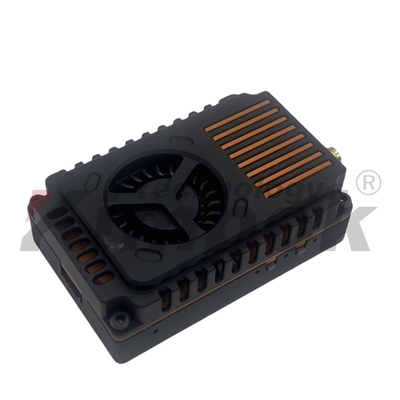 40 กิโลเมตร ระยะไกลไร้สาย VTX 1.2Ghz 10W UAV เครื่องส่งวิดีโอ FPV VTX Video Link 9CH
