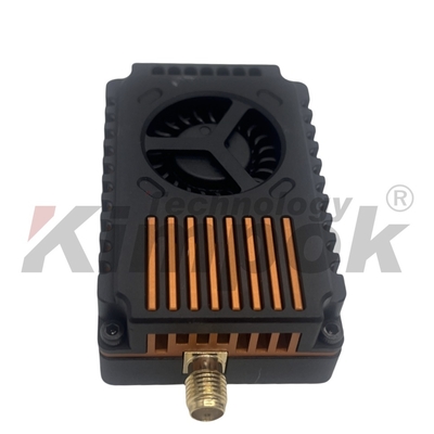 40 กิโลเมตร ระยะไกลไร้สาย VTX 1.2Ghz 10W UAV เครื่องส่งวิดีโอ FPV VTX Video Link 9CH