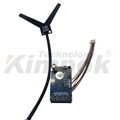 เครื่องรับวีดีโอ FPV 1.7G VRX รองรับ FPV Goggles สําหรับ FPV VTX Analog Receiver