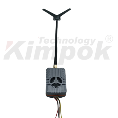 เครื่องส่งสัญญาณวิดีโอ UAV ไร้สาย VTX 1.7Ghz รองรับ IRC Tramp Video Link กำลัง RF 4W VTX