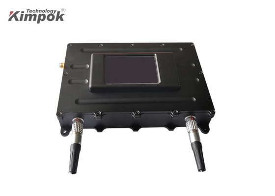 เครื่องส่งสัญญาณวิดีโอ COFDM ที่มีความล่าช้าต่ำพร้อมวิดีโอ AHD และ RS232 Serial สำหรับ UGV UAV