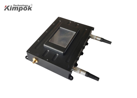 เครื่องส่งสัญญาณวิดีโอ COFDM ที่มีความล่าช้าต่ำพร้อมวิดีโอ AHD และ RS232 Serial สำหรับ UGV UAV